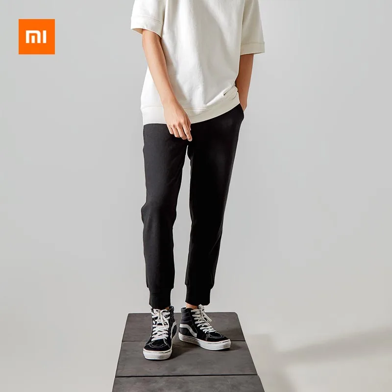 Xiaomi Youpin легкие Классические хлопковые спортивные брюки (для мужчин и женщин) три