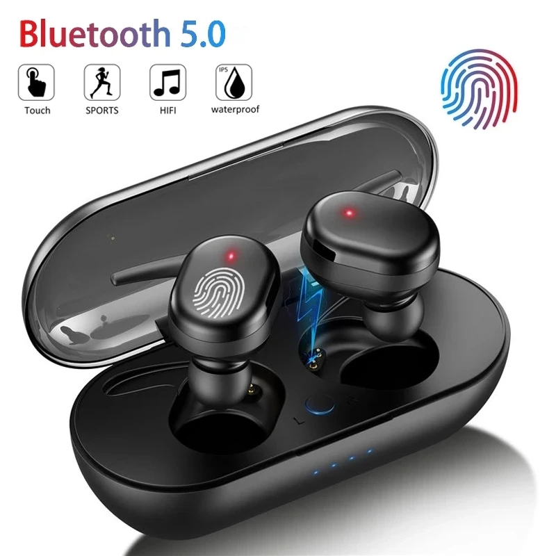 

Y30 Bluetooth TWS Earphone Wireless Headphones Noise Cancelling Earbuds Stereo Sound Music Headset For All Smart Phone