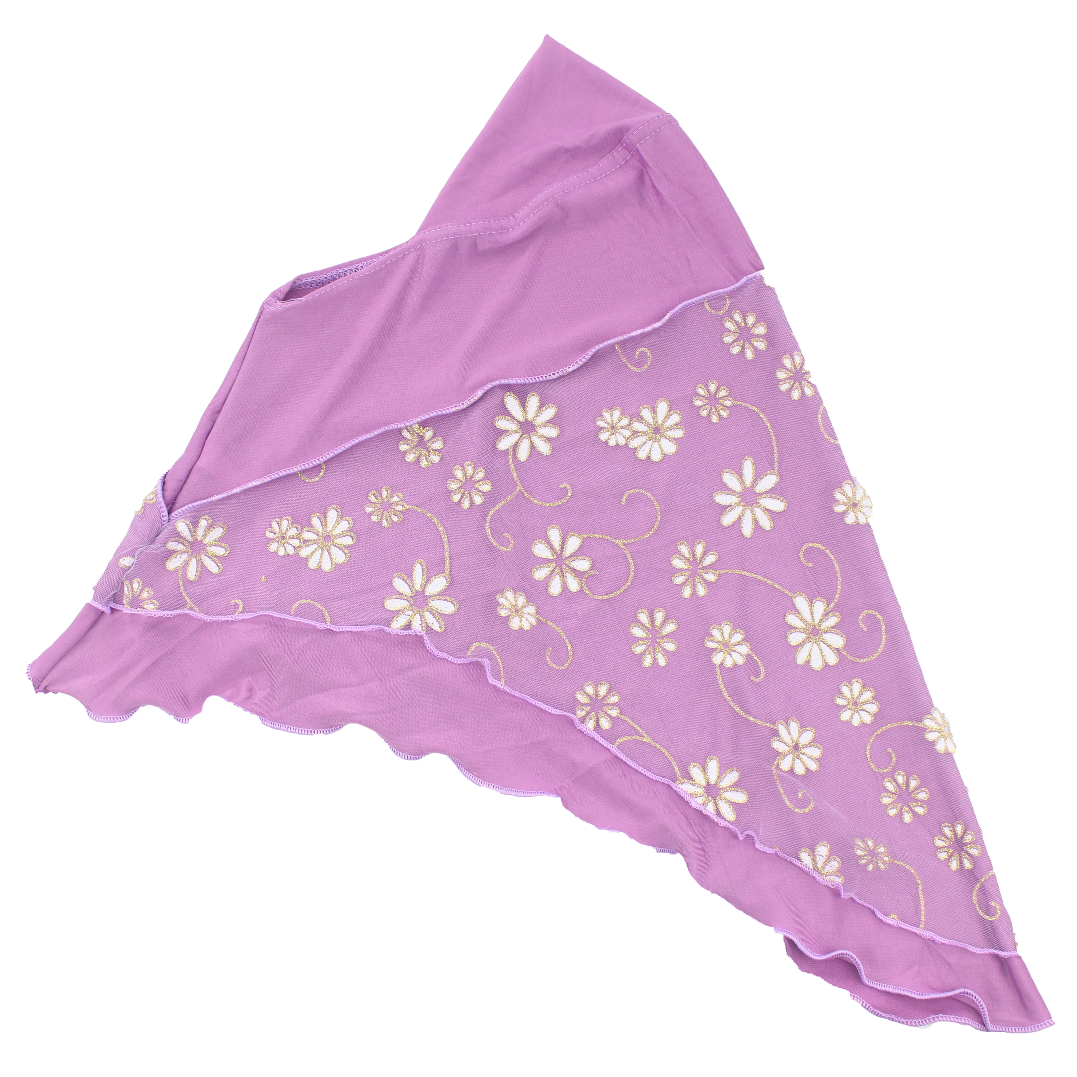 Мусульманский хиджаб для девочек красивый женский шарф шали с цветочным