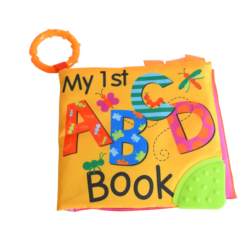 Детские игрушки Детская Мягкая Книга сенсорный 1 год младенец или малыш