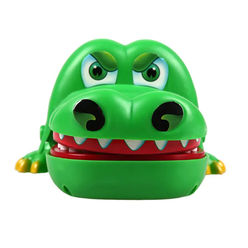

Mouth Dentist Bite Finger Toy Large Crocodile Pulling Teeth Bar Games Toys Kids Funny Toy For Children Gift