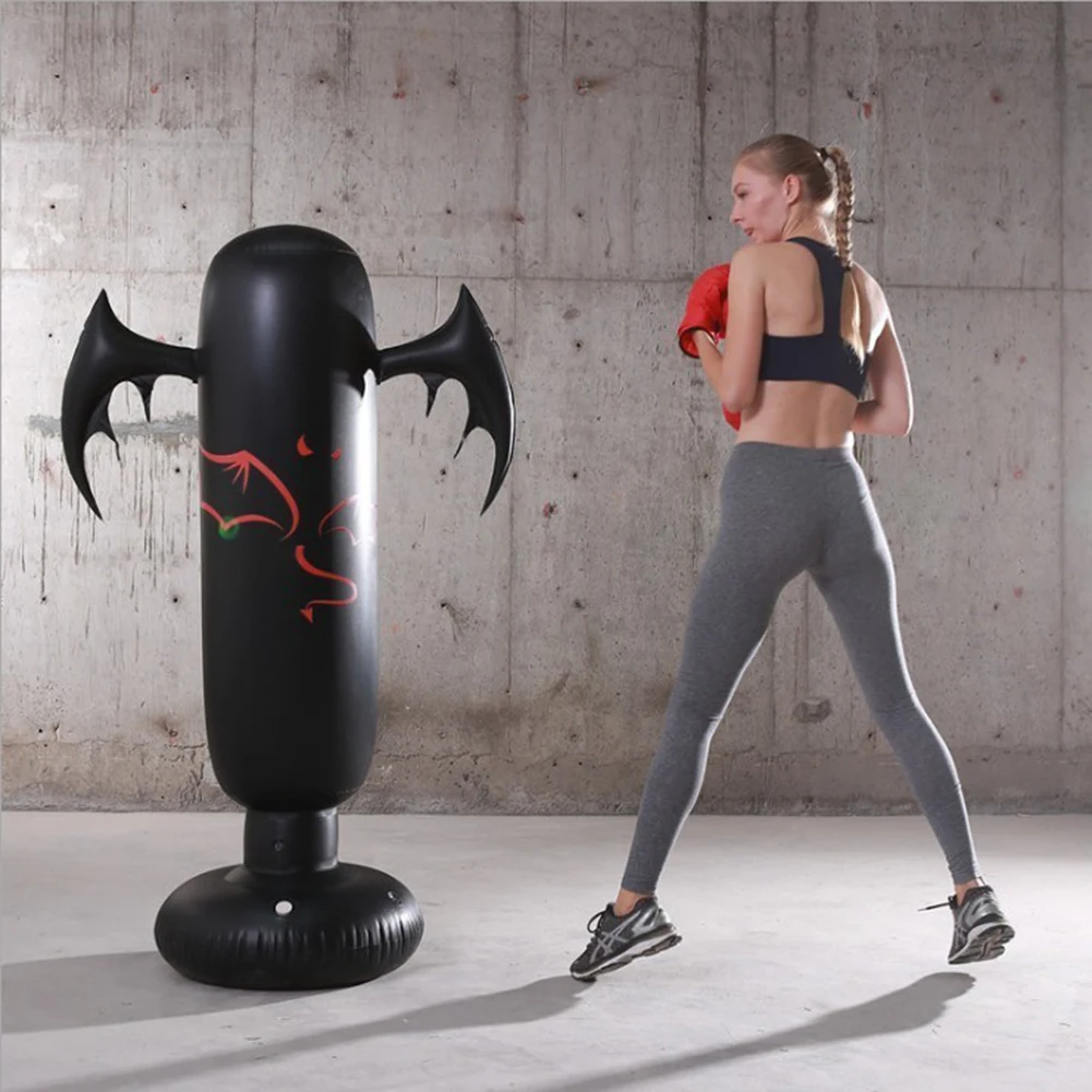 Надувная боксерская сумка из ПВХ утолщенная тренировочный инструмент для