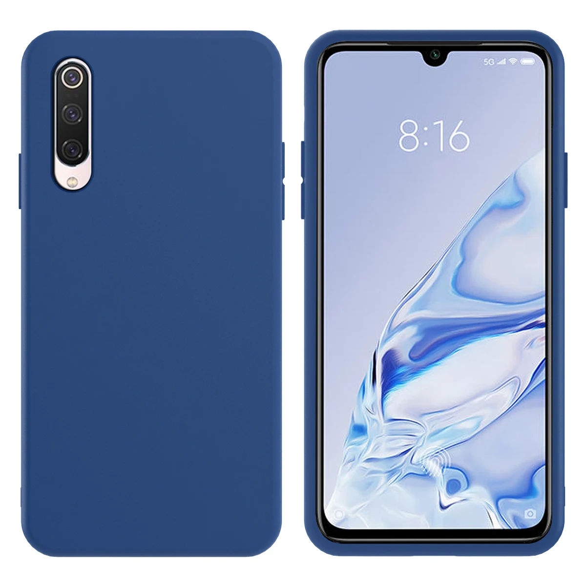 Для Xiaomi Mi 9 Pro 5G чехол тонкий мягкий ТПУ для телефона Встроенный бархатный