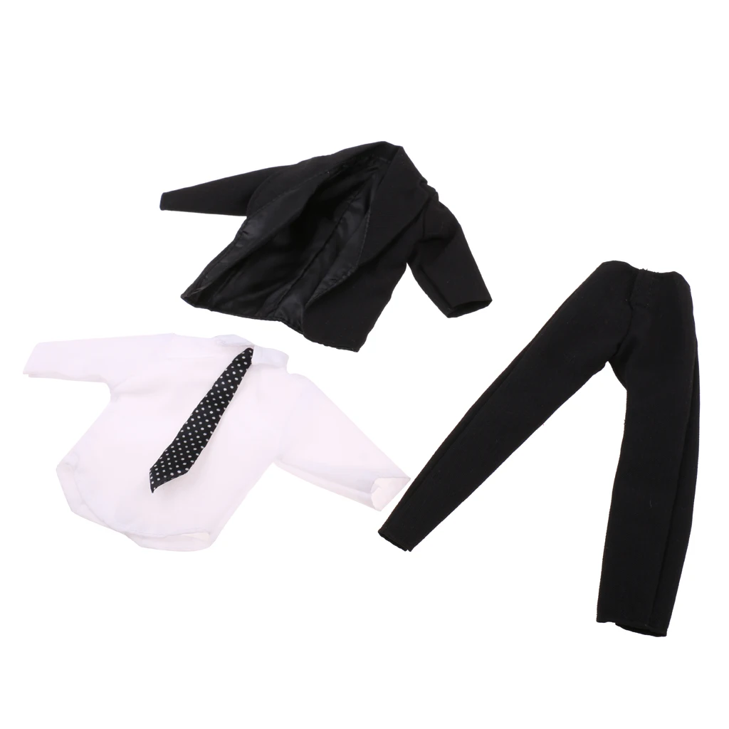 3 шт. Современная Одежда для кукол костюм куклы деловой Кена пальто рубашка и