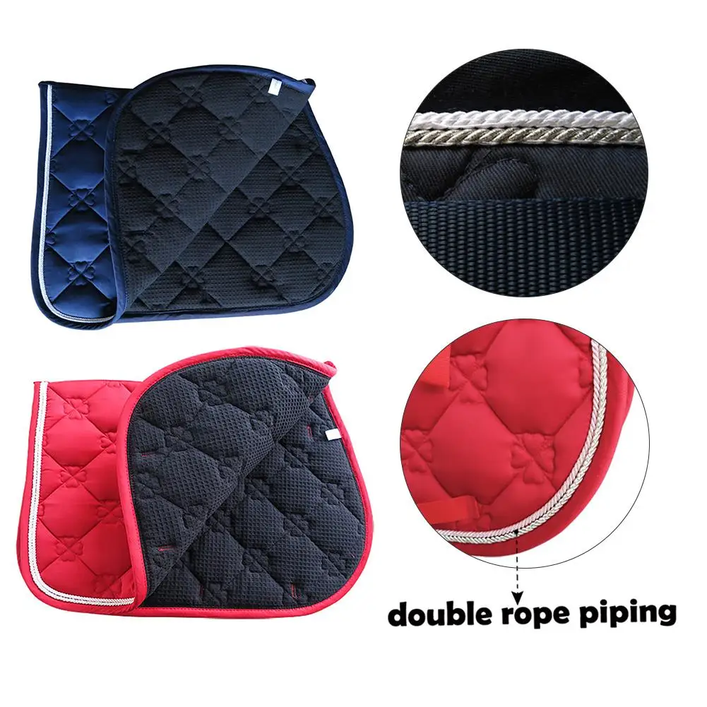 Подушка для седла лошади дышащая впитывающая пот верховой езды без задника