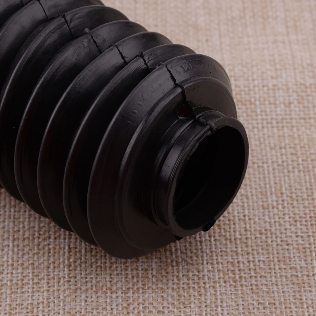 

1 Pair 24.5 cm Black Rubber Exterior Front Fork Shock Absorber Dust Covers Gaiters Boots Fit for CQR Motorcycle