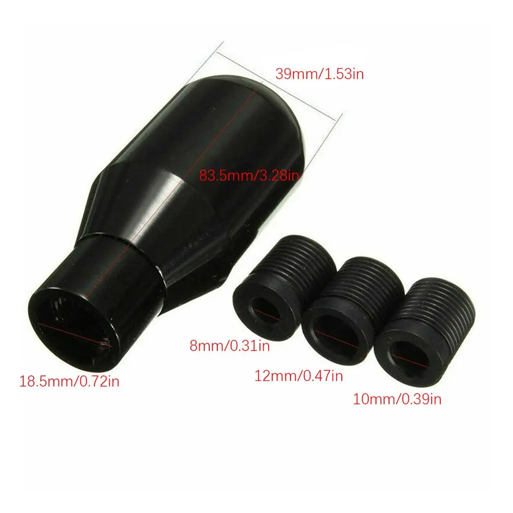 

Universal Car 5 Speed Manual Aluminium Gear Head Stick Shift Knob Lever Auto Car Modification Professional
