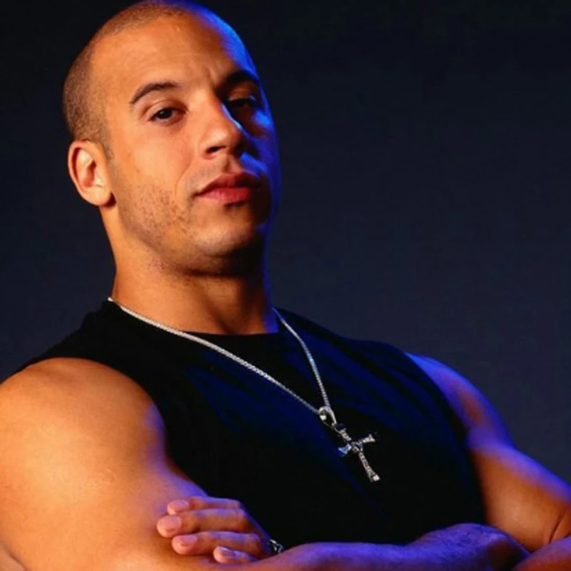 Быстро Форсаж Кулон Креста Подвески Доминик Торетто Цепное Ожерелье