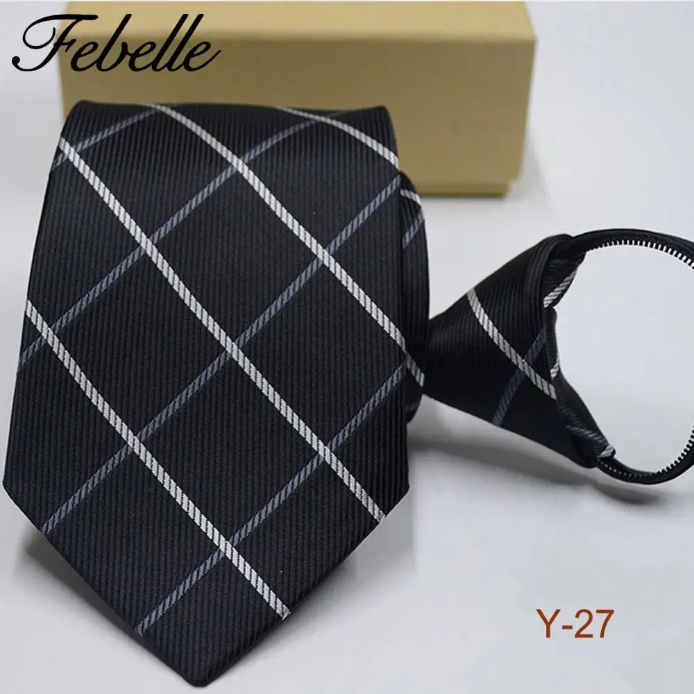 Febelle мужской деловой галстук в полоску классические костюмы школьная форма