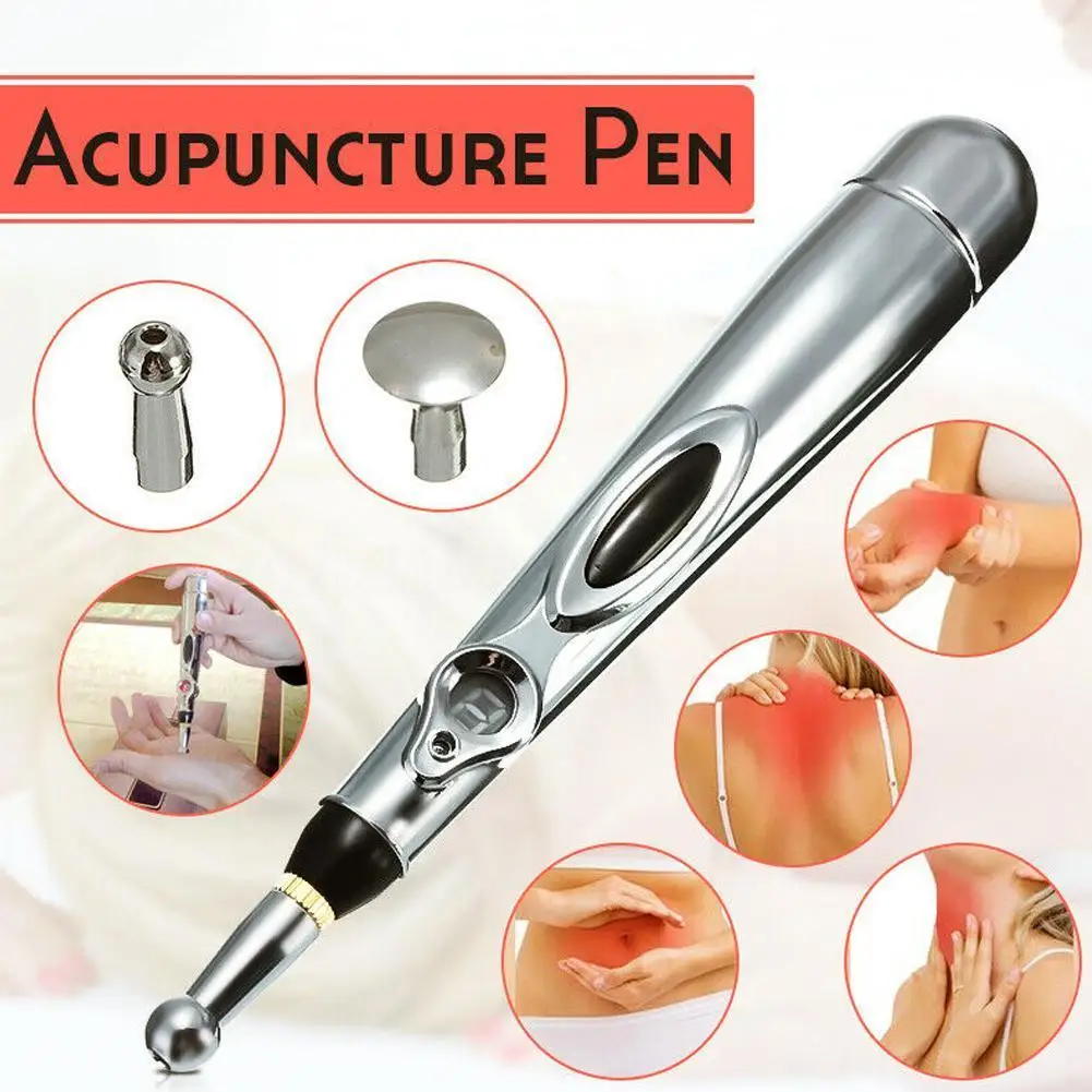 

Electric Pulse Acupuncture Meridian Pen Pain Relief Therapy Electric Meridian Energy Pen Body Head Back Neck Leg Massagers