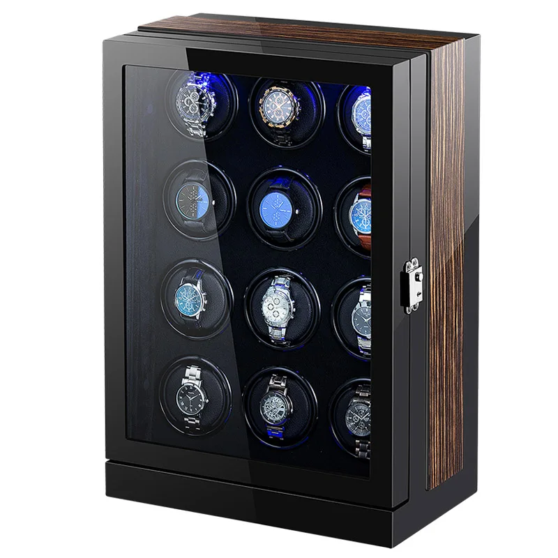 Автоматическая роскошная коробка для намотки часов аксессуары дисплей