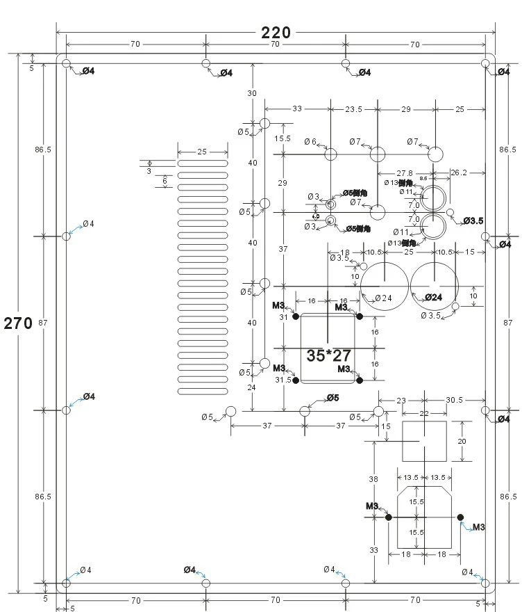 400W- 500W- 800W Subwoofer Power Amplifier Board / Super Bass Power Amplifier Board for Speaker DIY / Sound Modification H091