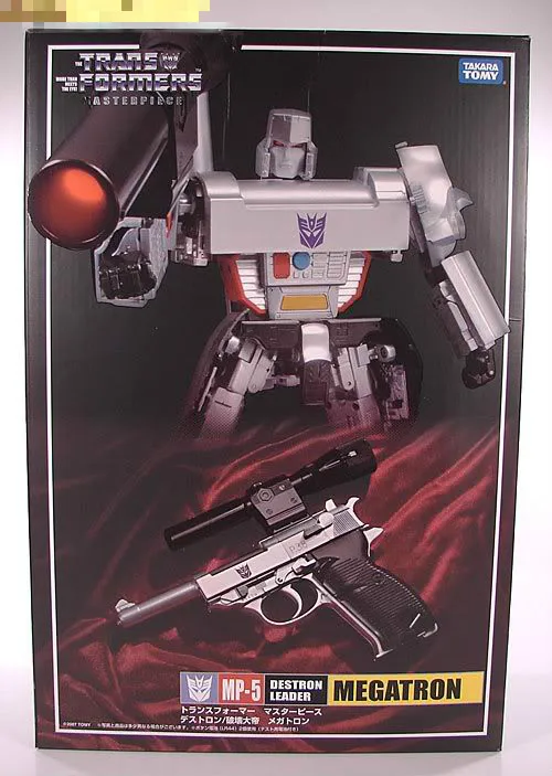 TAKARA TOMY Трансформеры роботы Япония MP05 MP 05 Megatron деформация экшн Фигурки игрушки