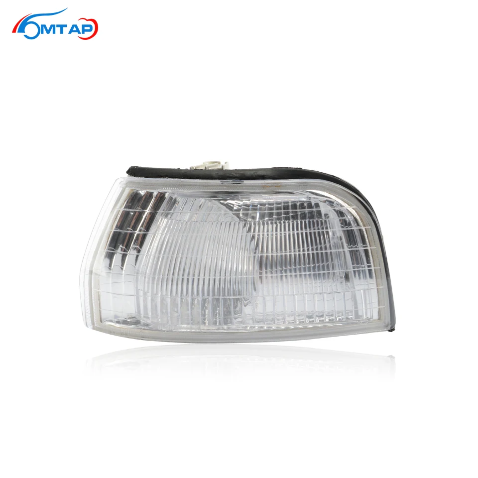 

MTAP Auto Front Bumper Corner Lamp Light Turn Signal Lamp For Honda Accord 1992-1993 CB White Type Head Lamp