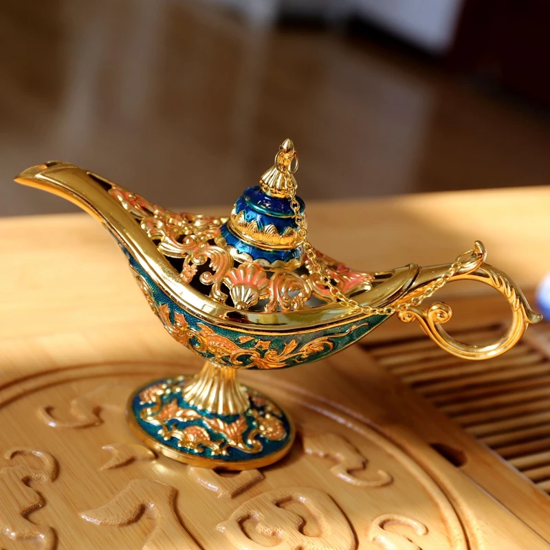 ERMAKOVA 9 видов стилей металлическая Легенда Волшебная Genie лампа горшок