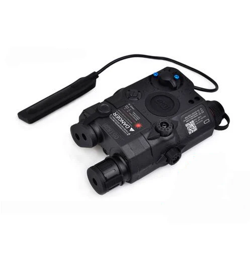 BK Element Airsoft LA PEQ-15 LA-5C PEQ UHP внешний вид зеленый и красный лазер и фонарик лазер страйкбол - Color: BK