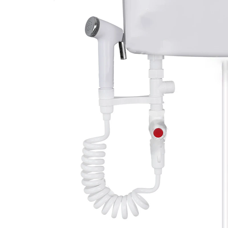 

Water Hose Bidet Universal Cleaner Tool ABS Plastic Bathroom Attachment