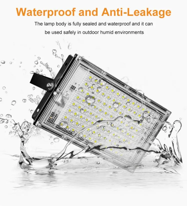 Светодиодный прожектор 100 Вт Foco светодиодный наружный для улицы 220 В | Лампы и