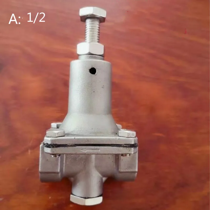 Stainless steel water pressure reducing valve Regulating valve pressure regulating valve 1/2 3/8
