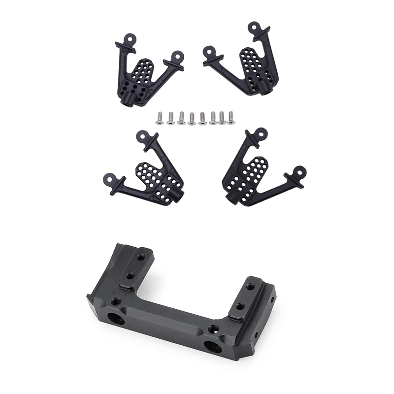 

4 Pcs Rear Front Shock Mount LIFT Shocks & 1 Pcs Aluminum Alloy Front Bumper