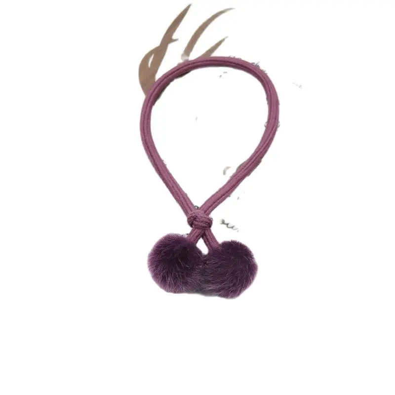 10 шт./лот 2 шарика для волос завязанные резинки игрушки девочек ручная работа