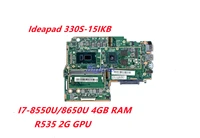 for lenovo ideapad 330s 15 330s 15ikb laptop motherboard i7 8550u8650u 4gb ram rx535 2gb gpu 100 tested ok