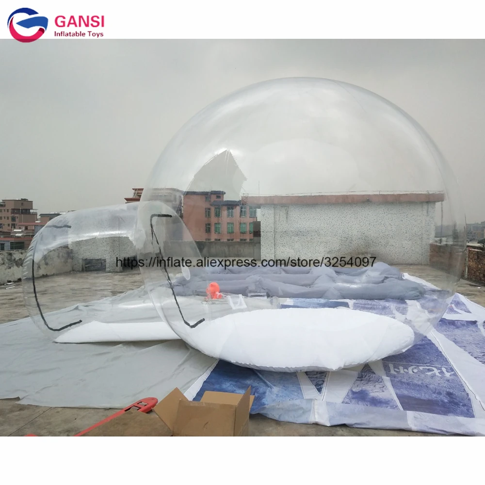 Free shipping inflatable dome bubble tent blow up camping with entrance | Игрушки и хобби