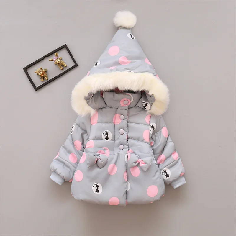 Зимняя Детская куртка детская непромокаемая куртка с капюшоном и карманами в виде крыльев Ангела для девочек, бархатный утепленный детский пуховик