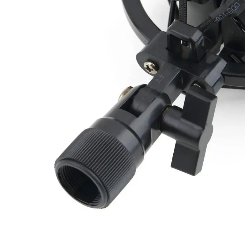 Universal 3KG Bearable Load Mic Microphone Shock Mount Clip Holder Stand Radio Studio Sound Recording Bracket Black Professional |