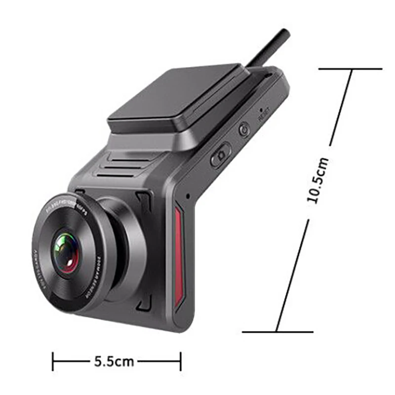 

Novel-4G Car DVR Dash Cam HD Wifi Driving Video Recorder with Dual Wide Angle Camera Support Night Vision Parking Monitor GPS