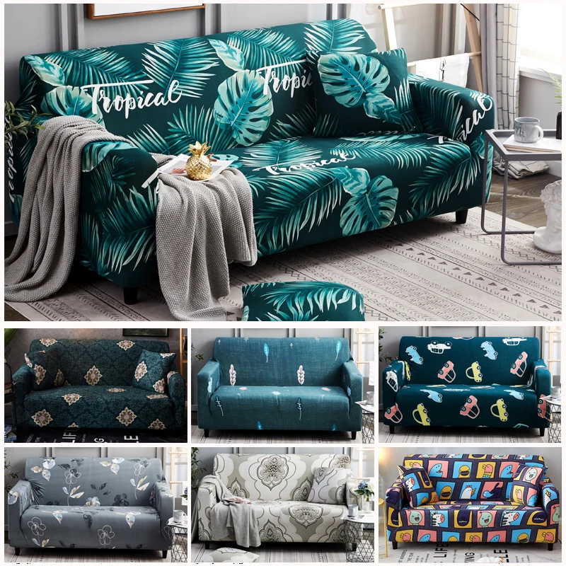 Чехлы для диванов все включено Нескользящая секционные упругой полный Чехол