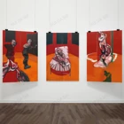 Набор из 3 плакатов Фрэнсис бекона-качество галереи-Распятие-Настенный декор-доступно несколько размеров