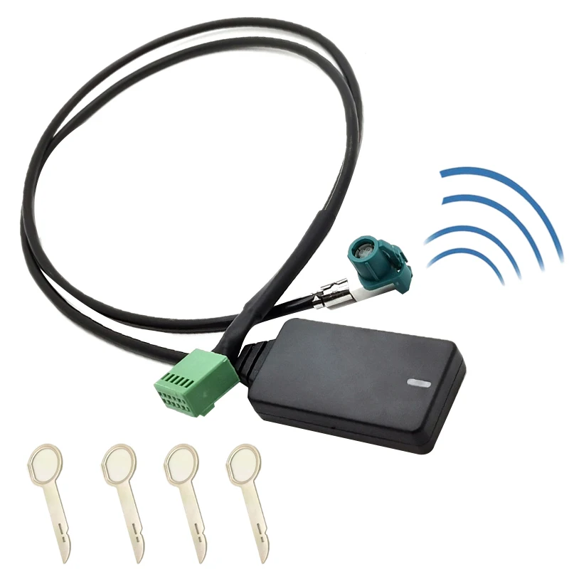 12 Pin 12V автомобильный беспроводной AUX Bluetooth 5 0 адаптер комплект громкой связи аудио