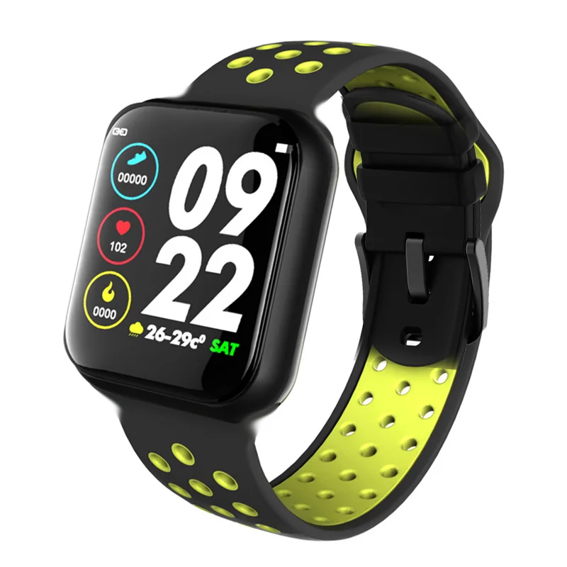 

F8 Bluetooth Smart Watch Heart Rate Monitor Calories Fitness Tracker Alarm Clock IP67 waterproof Smart Bracelet Sport S226 42mm