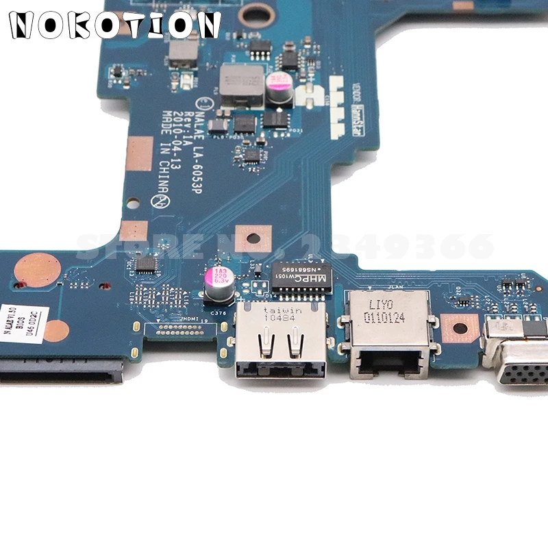 NOKOTION K000103980 основная плата для Toshiba Satellite L675 L675D материнская плата для ноутбука NALAE LA-6053P HD3200 DDR3 разъем s1 Бесплатный процессор