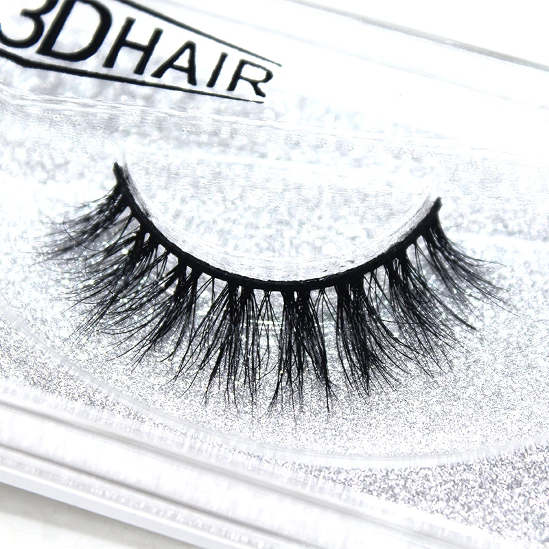 3D норковые ресницы натуральный многослойный толстый крест искусственный макияж
