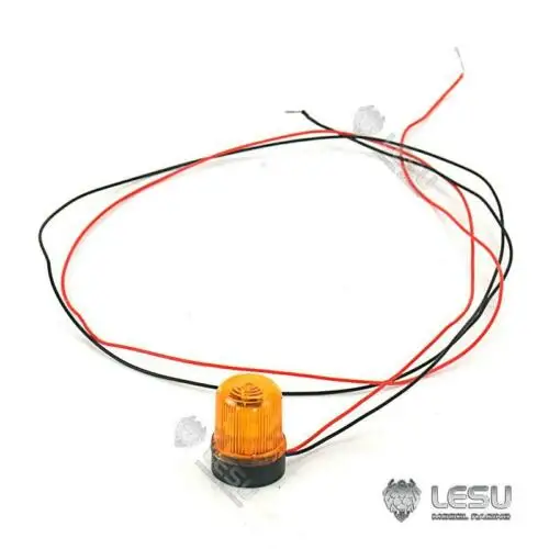 

LESU 1/14 RC Plastic Roof Rotating Lamp Warning Light for TAMIYA Tractor Truck Dumper Model TH17154-SMT5