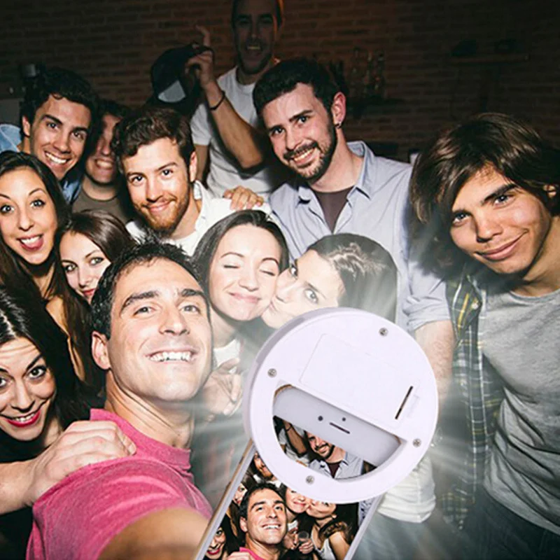 Мобильный телефон вспышки и селфи света кольцо для IPhone XS Max XR X 8 7 Plus Samsung Galaxy S9 S10 S8