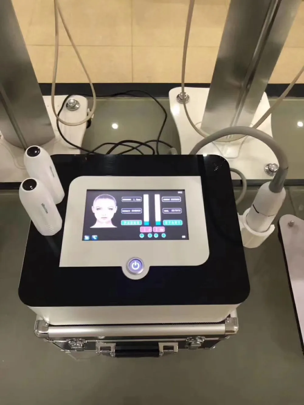Высокочастотный Vmax Ultrasonico FacialRadar vshape Массажер для подтягивания лица и тела/массажер для похудения против морщин, косметический аппарат, инструменты для ухода за кожей