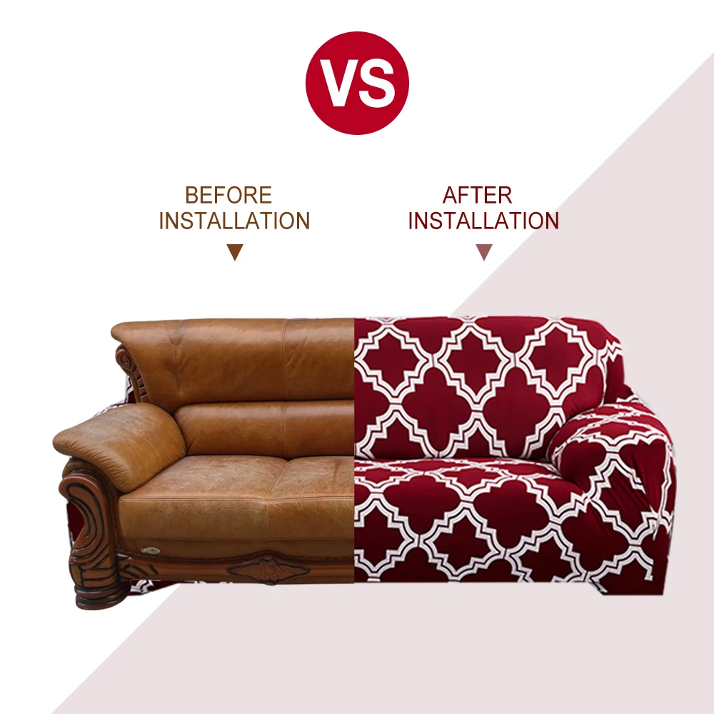 1 шт. спандекс чехол для дивана гостиной растягивающиеся угловые диваны кресло