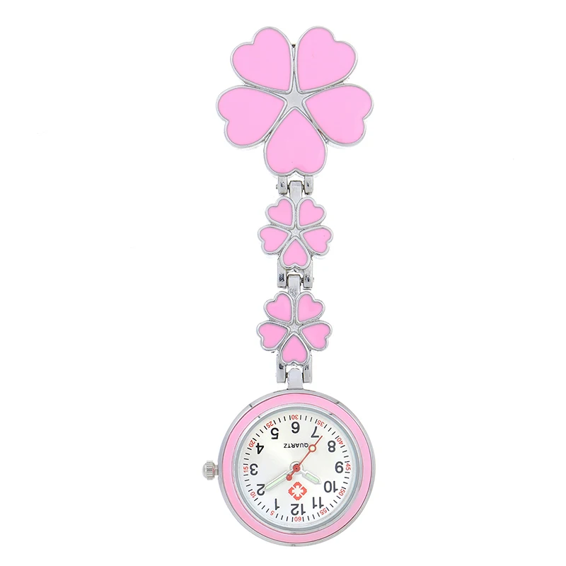 

Nurse Watch Chest Pocket Watch Medical Rose Student Cute High-Quality Doctor Clock Brooch Nurse Fob Watch Hospital Gift