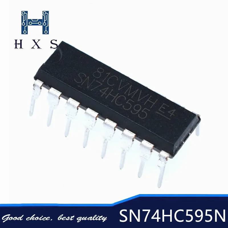Корпус SN74HC595N SN74HC595 74HC595 DIP 74HC595N DIP16 новый и оригинальный 10 шт. | Обустройство дома