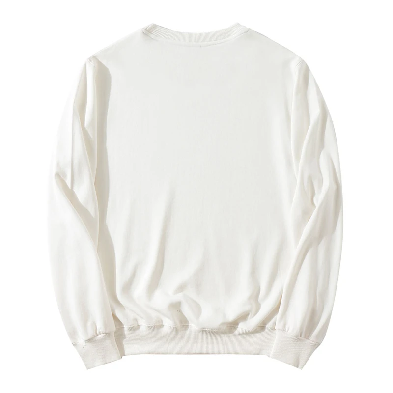 

High Quality Mens Hoodies Sweatshirts Solid Color Long Sleeve Warm Loose Elastic Breathable Cotton Tops For Street Wear