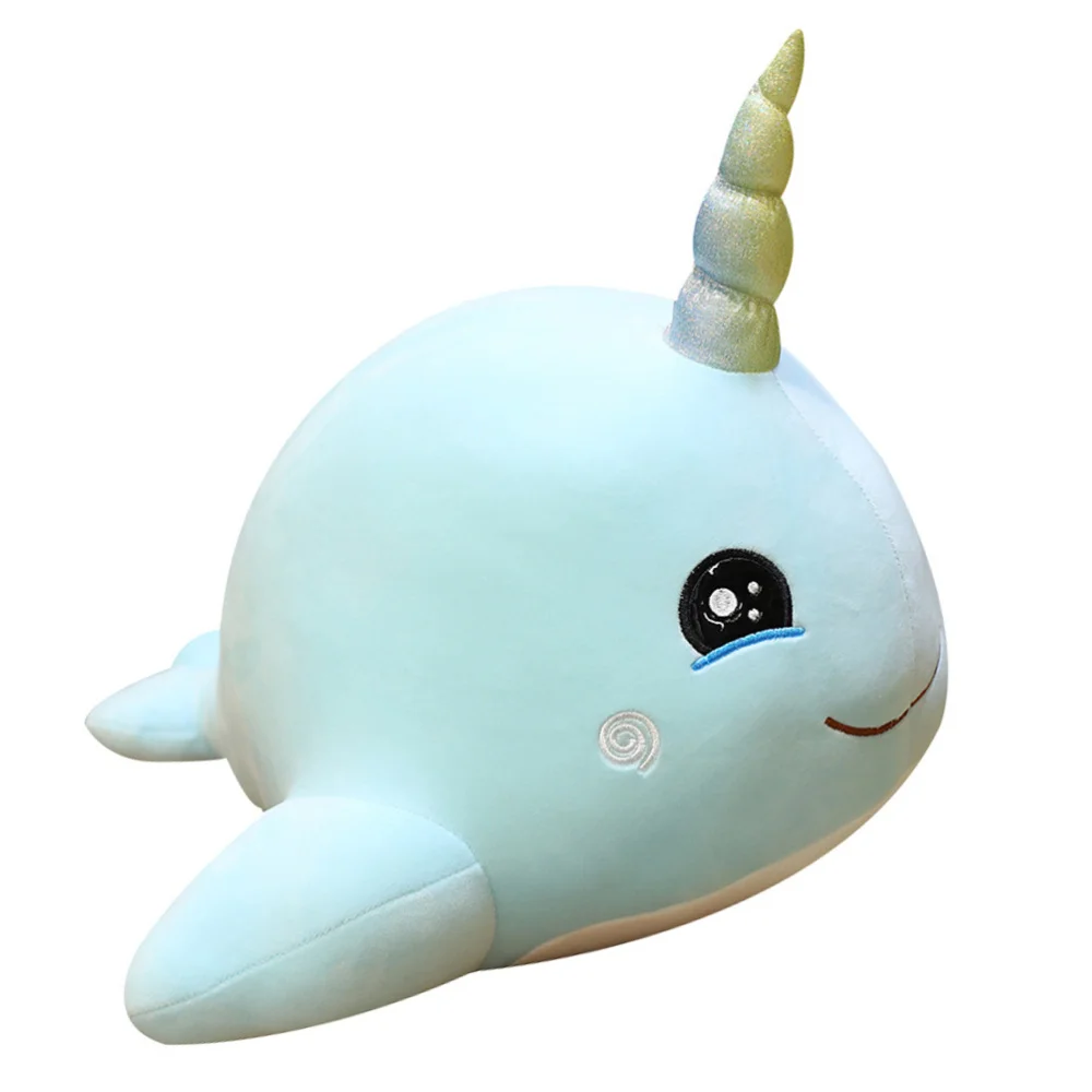 

Beautiful Plush Narwhal Doll Toy Stuffed Whale Toy Lovely Kids Plaything