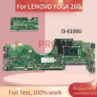 aizs1 la c581p for lenovo yoga 260 i3 6100u notebook mainboard ddr4 laptop motherboard