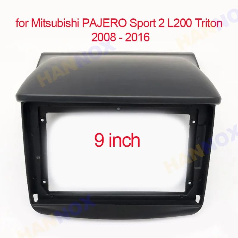 

Мультимедийный плеер 2 din, 9 дюймов, Android, GPS, радио, рамка для Mitsubishi PAJERO Sport 2 L200 Triton 2008-2016