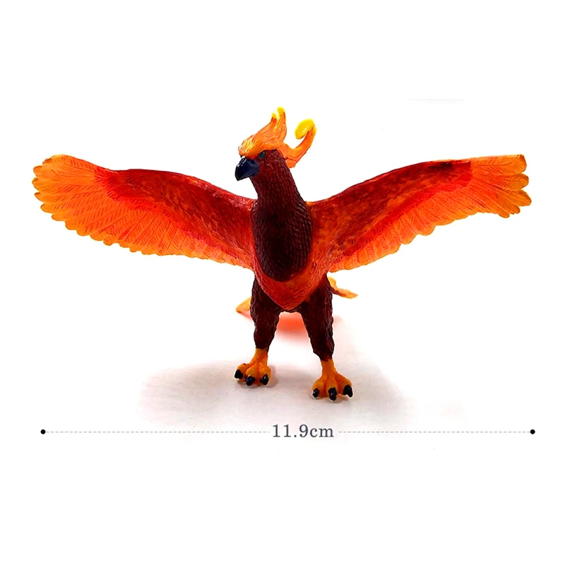 

4.7inch Phoenix Figure Toy Simulation Chinese Phoenix Action Figures Lifelike Figurines Kids Educational Collection Model Toy