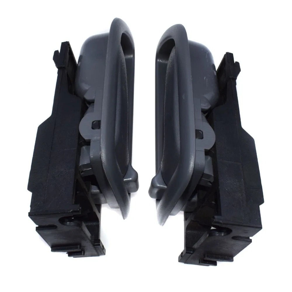 Серая дверная ручка ISANCE внутри интерьера передняя/задняя Левая Правая пара для