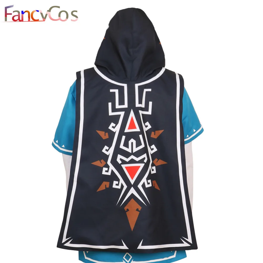 Halloween BOTW Link Cloak Breath of The Wild Link Cloak Cape Robe Costume Cosplay Accessories Game Anime Japanese