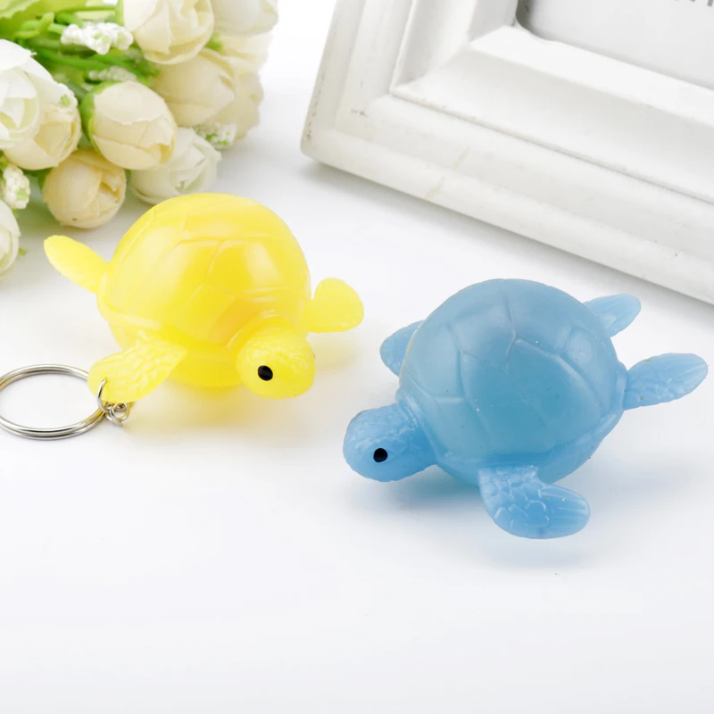 

Venting Decompression Squeeze Tortoise Key Chain Soft Alloy Keychain Accessories Pendant Key Ring Charms Keychains for Ladies